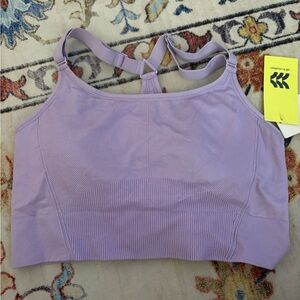 All in Motion Lavender Sports Bra